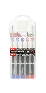 Amazon | SK11(エスケー11) 精密ドライバーセット 6本組 +00・+0