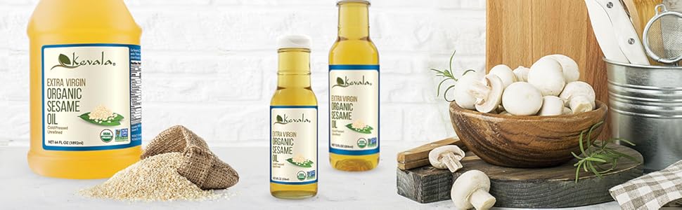 Sesame Oil, Organic Sesame Oil, Organic Oil, Sesame seed Oil, Cooking Oil, Frying Oil, Unrefined oil