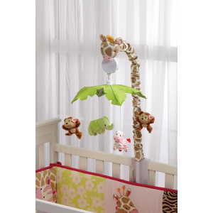 Amazon Com Carter S Jungle Collection Musical Mobile Baby