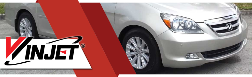 2005 2006 2007 Honda Odyssey Replacement Fog Lights Driving Bumper Lamps OE OEM Style Fitment