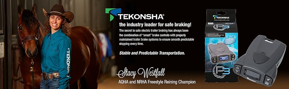 Tekonsha P3 Proportional Electric Electronic Trailer Brake Control Easy to Install Portable