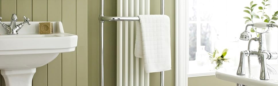 Radiador de Diseño Vertical Triple Tradicional - Negro ...