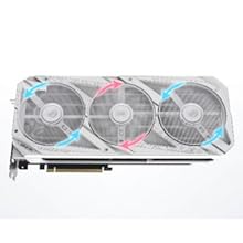 グラフィックボード・グラボ・ビデオカード ASUS ROG STRIX RTX3080 O10G GAMING White Amazon | ASUS NVIDIA GeForce RTX 3080 搭載 トリプルファン