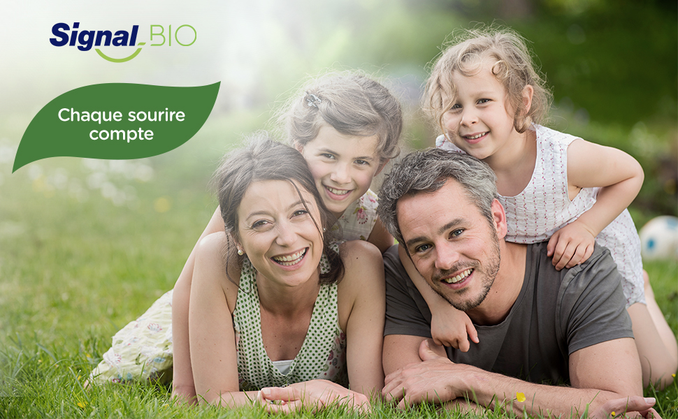 Signal Kids Dentifrice Bio Enfants Menthe, chaque sourire compte, hygiène bucco-dentaire, dents