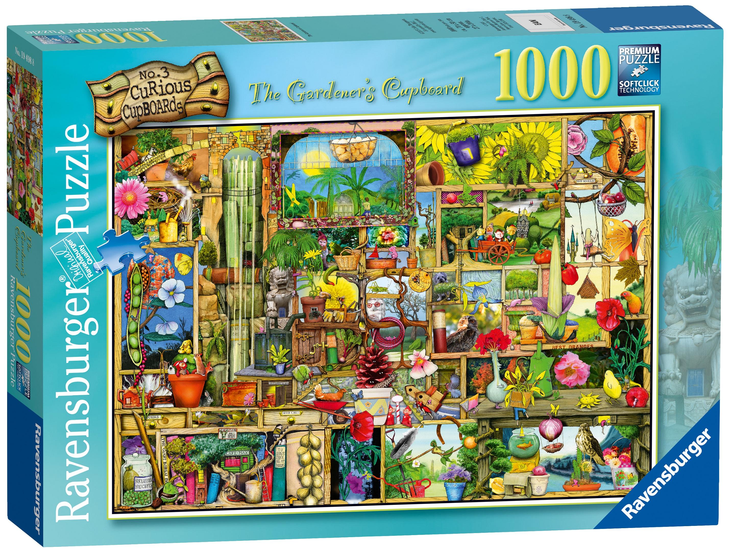 Ravensburger The Gardener's Cupboard Puzzle 1000pc,Adult Puzzles Toys & Games