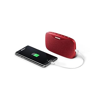 Samsung Level Box Slim Portable Speaker and Charger (Black