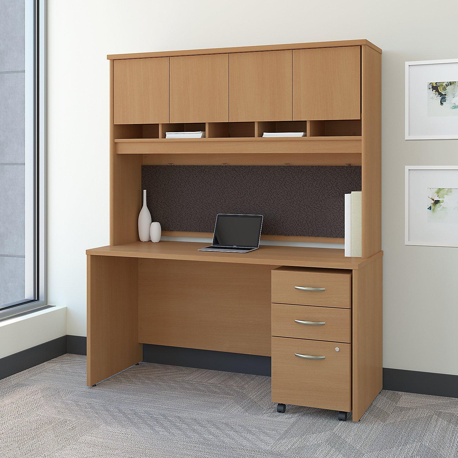 Bush Business Furniture Series C 60W x 24D Office Desk with