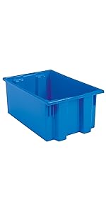 UN —under nest— Akro-Mils 35200 Nest and Stack Plastic Storage Container and