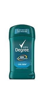 Degree Men Original Protection Antiperspirant Deodorant Cool Rush 2.7 oz