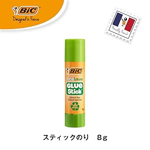 Amazon | ビック 固形のり エコグルースティック 8g 30本 E-GS8