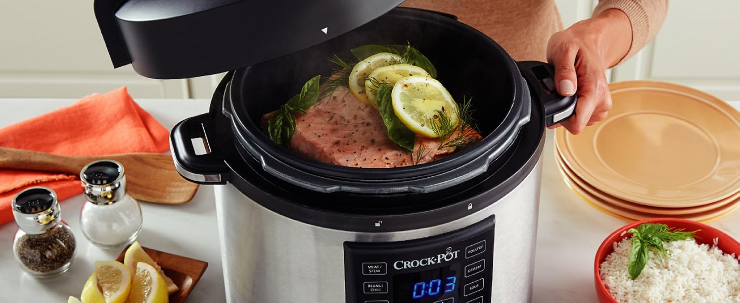 Crockpot Express MultiCooker 5.6 lt, Adatta fino a 6 Persone