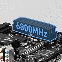 4 x DDR5 Dual Channel (6800 MHz OC)*