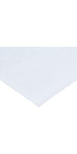 white paper tablecover