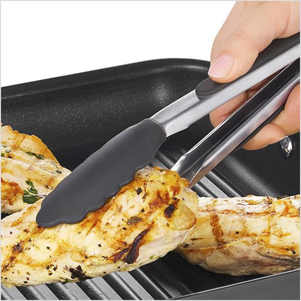 OXO 1101880 Good Grips 9Inch Tongs with Silicone Heads