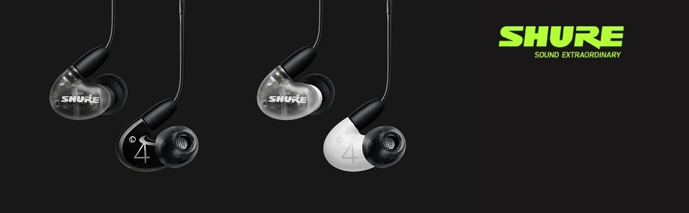 Shure AONIC 4 Przewodowe słuchawki z izolacją dźwięku