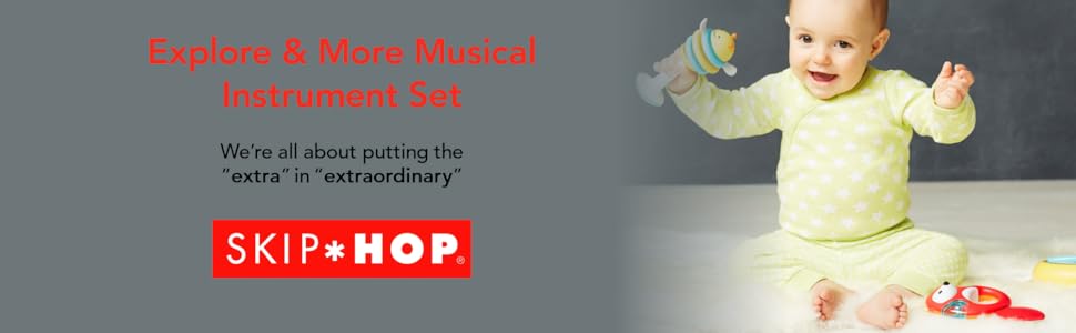 skip hop explore & more musical instrument set