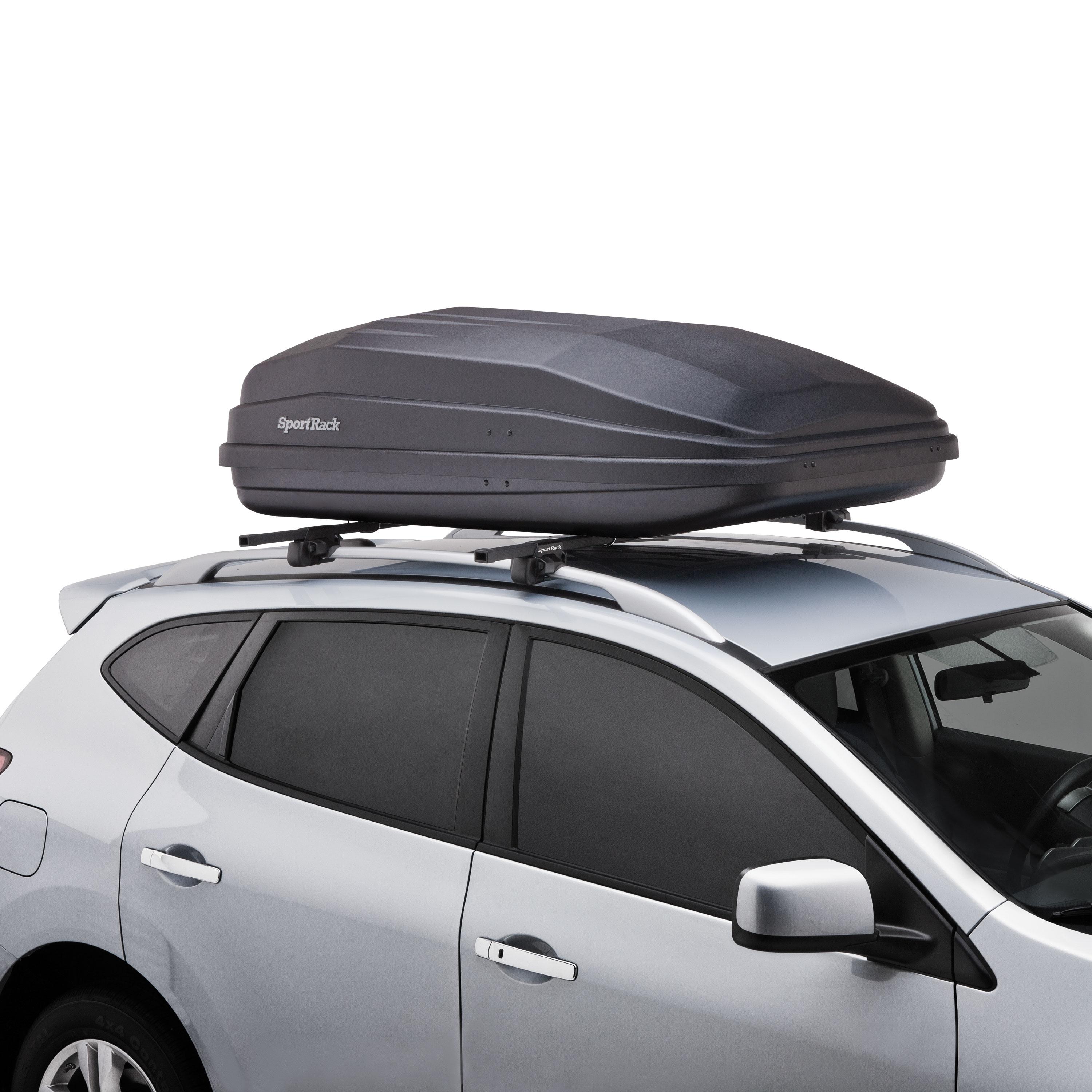 SportRack Vista XL Rear Opening Cargo Box (Black, 18 Cubic