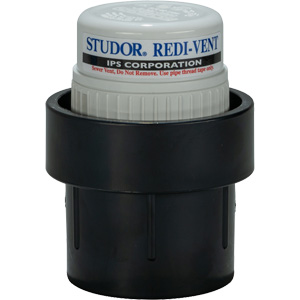 Redi-Vent Air Admittance Valve with ABS Adapter