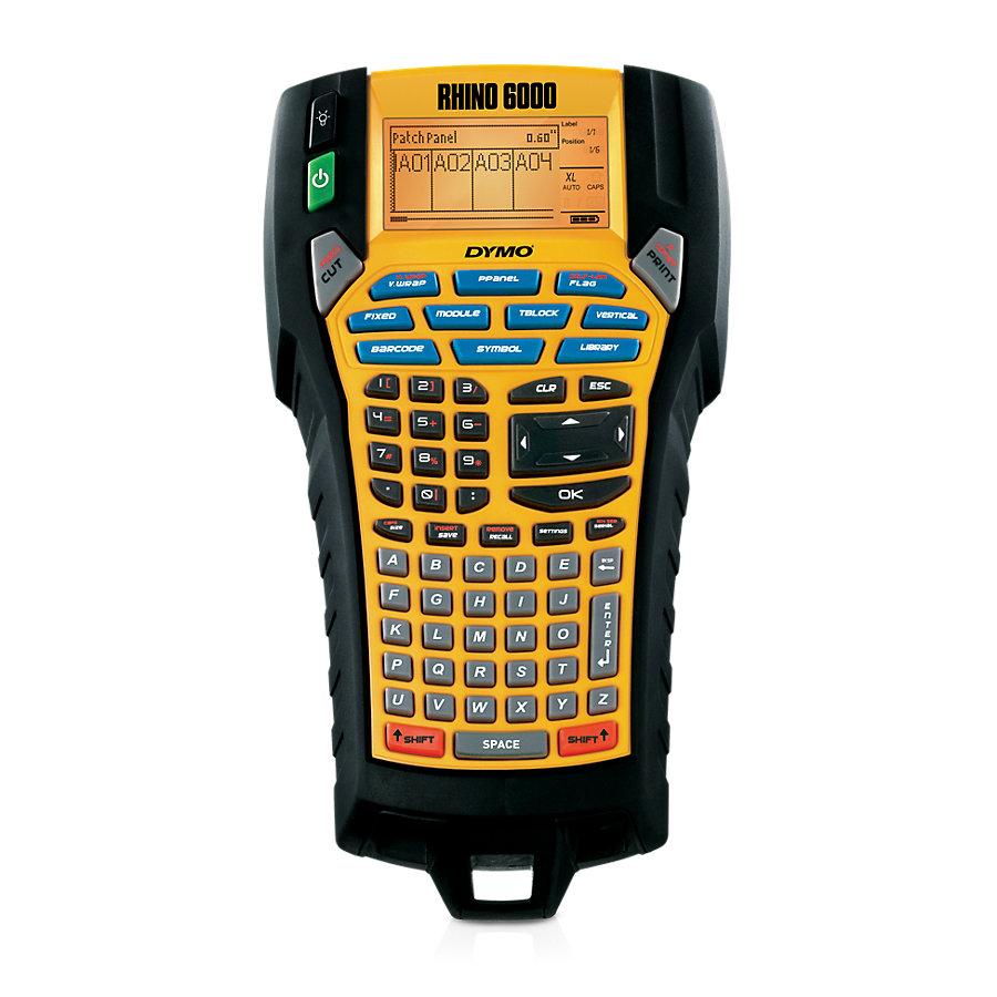 Dymo S0773780 Rhino 6000 Professional Labelling Machine ABC Keyboard