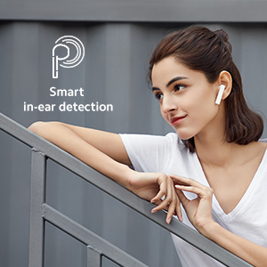 MI TWSEJ08WM Bluetooth Truly Wireless in Ear Earbuds with Mic (White ...