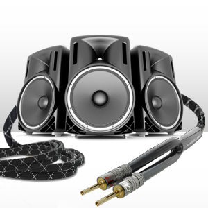 GearIT 12AWG Oxygen Free Copper OFC Speaker Cable with Banana Plug