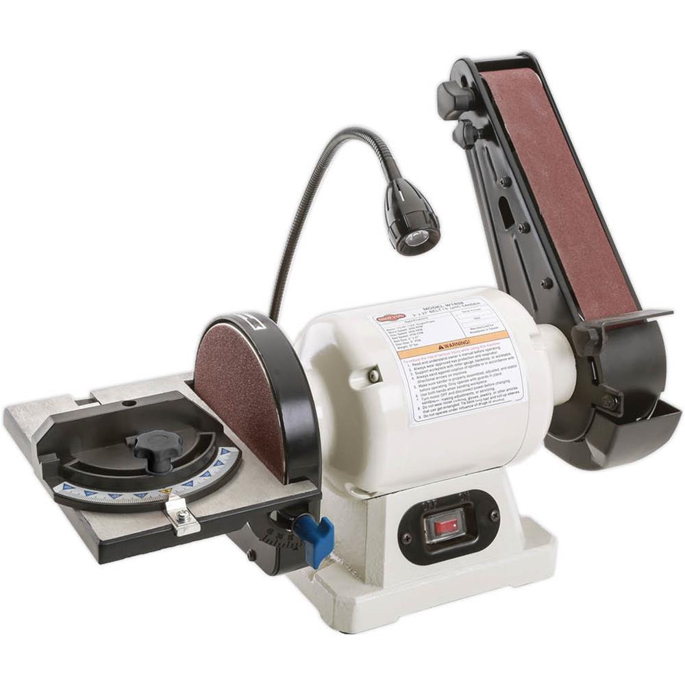 Shop Fox W1838 Combo 2" Belt Sander 6" Disc Sander