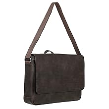 kenneth cole reaction messenger leather faux men women school work travel laptop computer bag tote