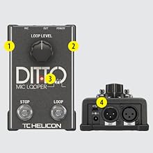 TC Electronics Ditto Mic Looper Pedal : Amazon.ca: Musical