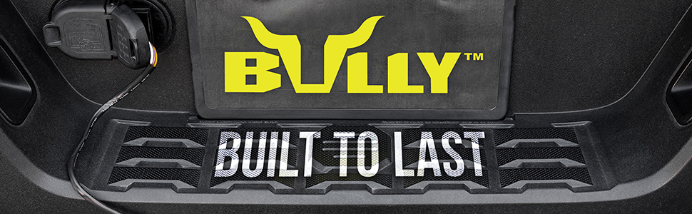 Bully,side step,durable,easy to install,powdercoat black,max strength,supreme support,sharp,edgy