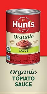 Hunt's Organic Canned Tomato Sauce