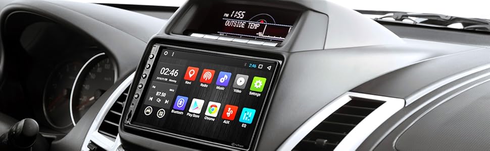 Corehan CS-JD-AN-03 Double Din Car Stereo Android Car Radio Navigator