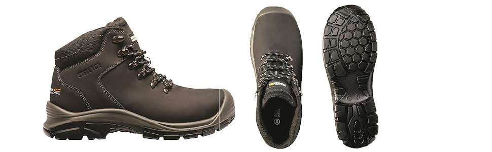 regatta steel toe cap boots