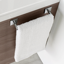 Bath+ by Cosmic Duo Round Toallero Estante Cromo, Gamuza, 61 ...