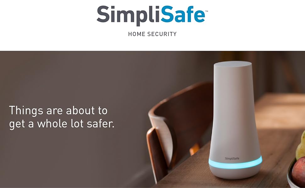 SimpliSafe 8 Piece Wireless Home Security System Optional 24/7