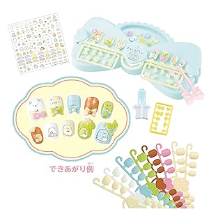 【新品】アクアビーズ　すみっコぐらし　アクアネイルスタジオ　ネイルチップ 4905040317476.jpg