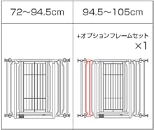Amazon.co.jp: リッチェル ペット用 木製ハンズフリーゲート