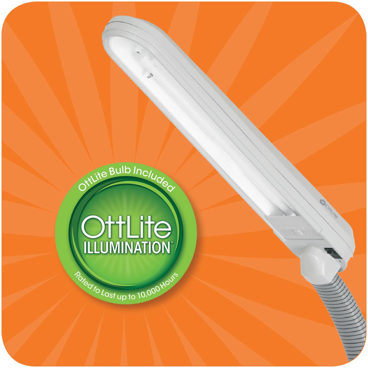 OttLite L24554 Task Plus HighDefinition 24Watt Floor