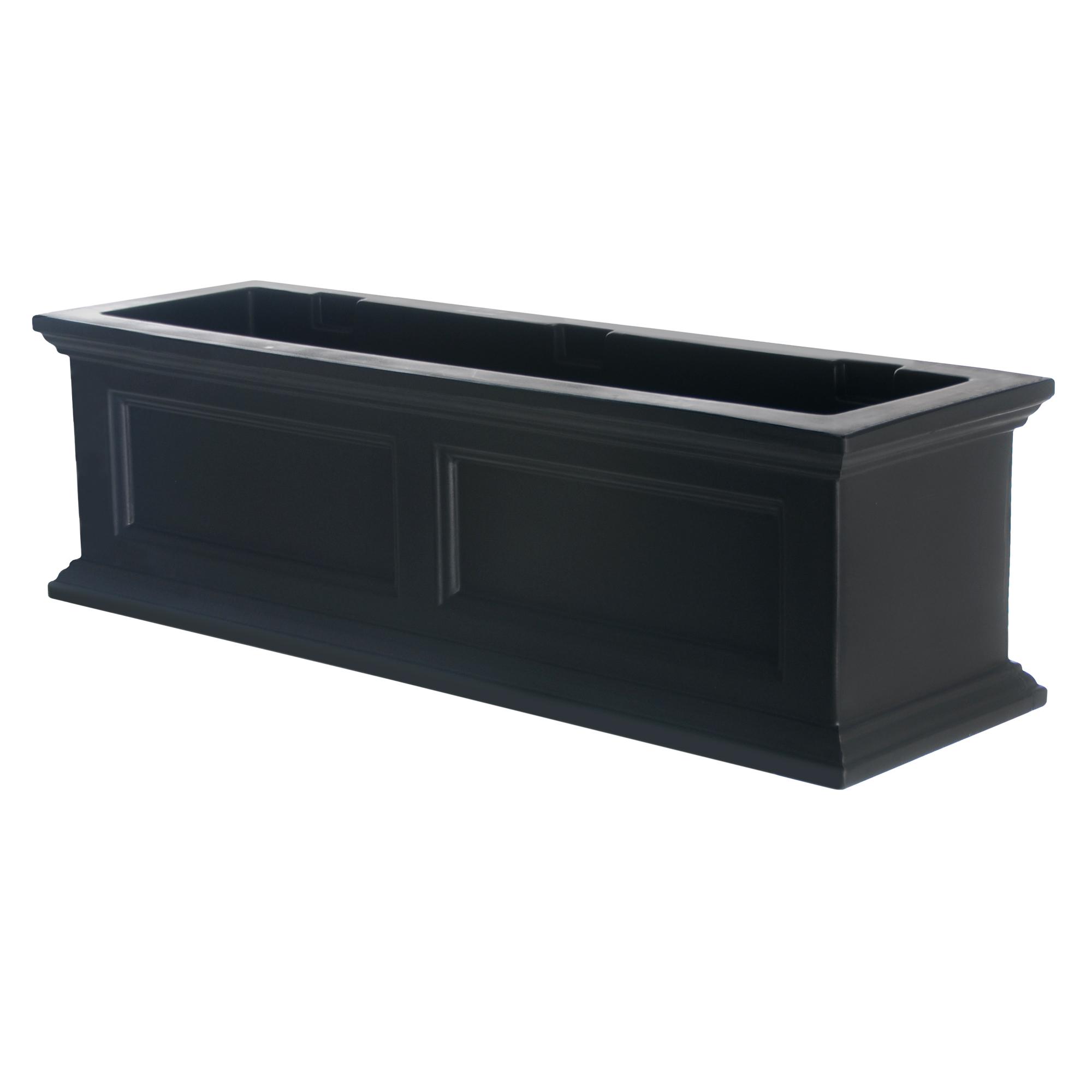 Mayne Inc. Fairfield 5823B Window Box Planter, 4Foot, Black Amazon.ca Patio, Lawn & Garden