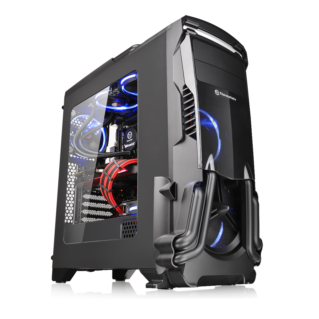 Thermaltake Versa N24 Black ATX Mid Tower Gaming Computer Case with