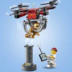 Amazon.co.jp: レゴ(LEGO) シティ ポリスヘリコプターのドローン