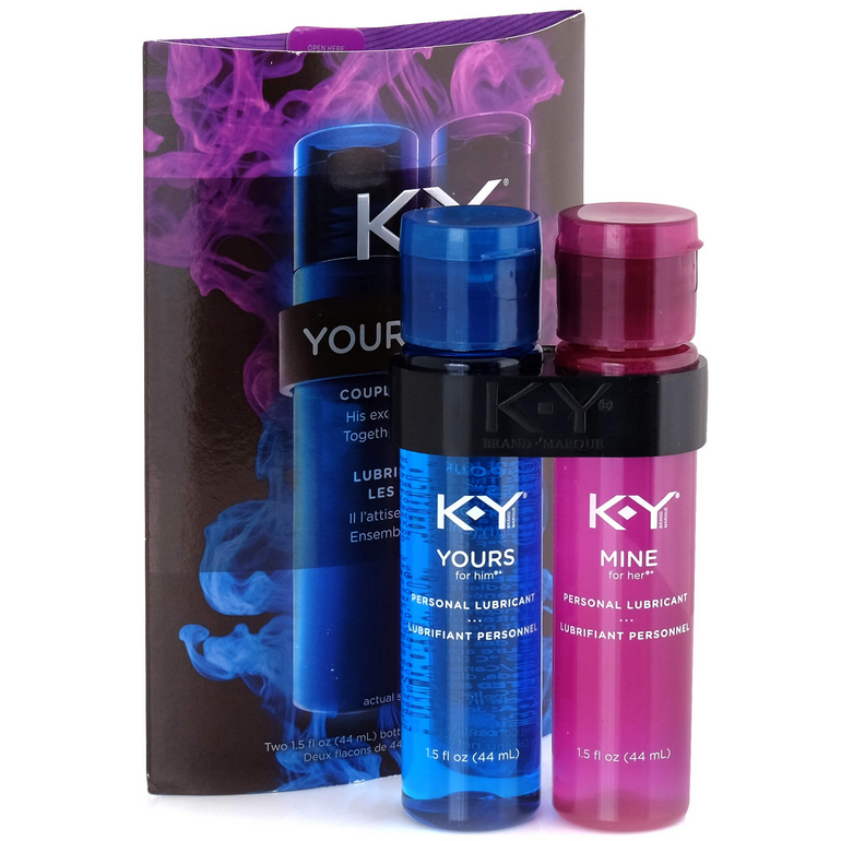 KY Yours & Mine Couples Lubricant, 3 oz. Health & Personal Care