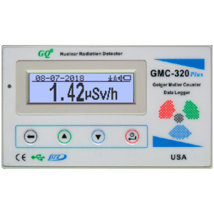 New GQ GMC-320 Plus Geiger Counter Nuclear Radiation Detector Data Recorder Beta Gamma x-Ray Test Equipment