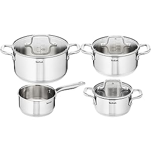 Tefal Virtuoso E49104 Poêle en acier inoxydable avec revêtement antiadhésif Titanium Pro, convient à tous les feux, cuis A2dc279a 0e2e 42bb 85a5 61d773f398fb. CR0,0,4000,4000 PT0 SX300