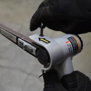 Astro Pneumatic Belt Sander - Spot Weld Removal -6