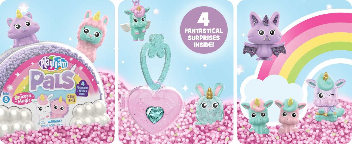 Educational Insights Playfoam Pals Unicorn Magic 10 pc