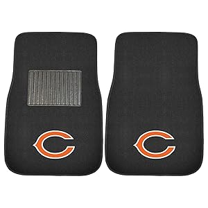 2 Piece Embroidered Car Mat Set