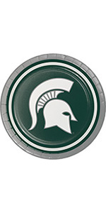 Spartans tailgate football college victory