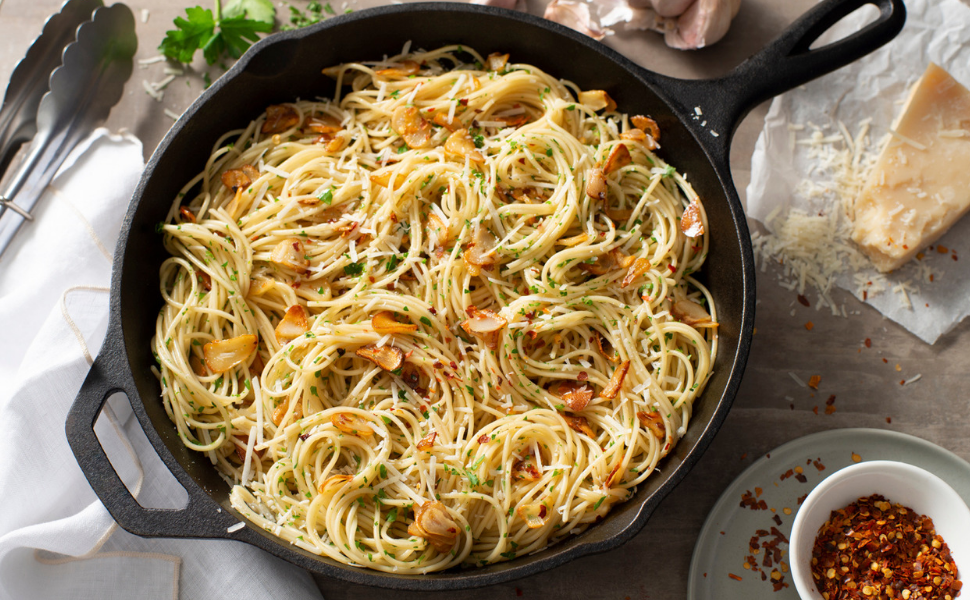 aglio e olio, garlic