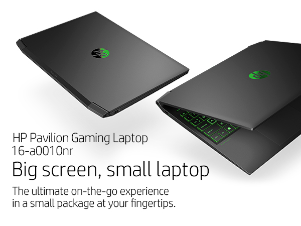 hp pavilion gaming laptop 16-a0010nr 16 inch inches game gamer pro professional amateur asus lenovo