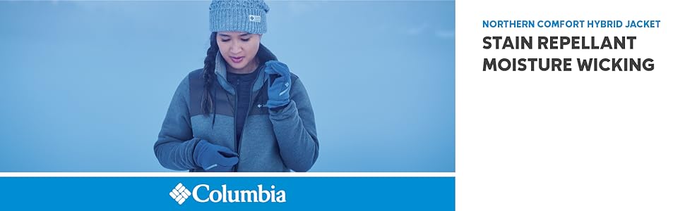 columbia northern comfort hybrid jacket